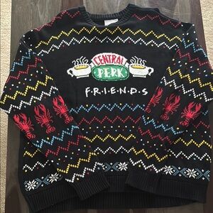Central Perk Friends ugly Christmas sweater